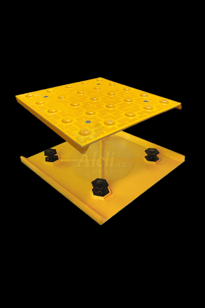 Replaceable Cast in Place Access® Tile , Tactile Walking Surface Indicators (TWSI)