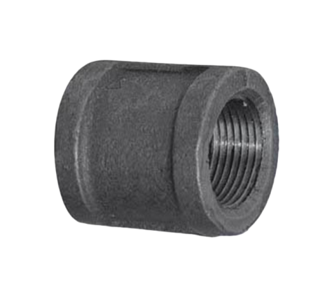 Black Malleable Coupling