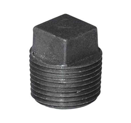 Black Malleable Plug