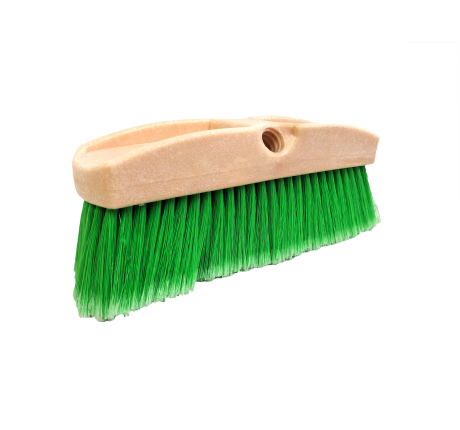 Acid Brush Head, Plastic Block, High density green fiber fill