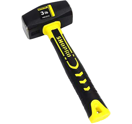 Club Hammer, Fibreglass handle