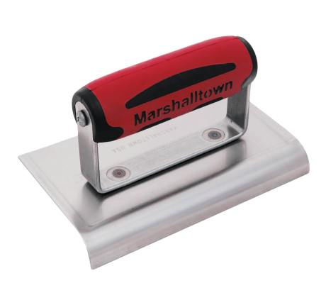 Hand Edger, Carbon Steel, Curved ends, DuraSoft® handle