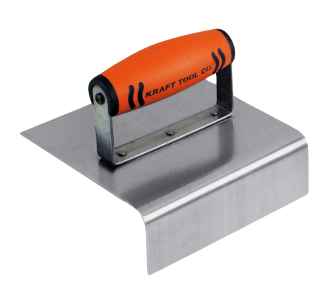 Outside Curb & Sidewalk Tool Hand Edger, Stainless Steel, ProForm® handle