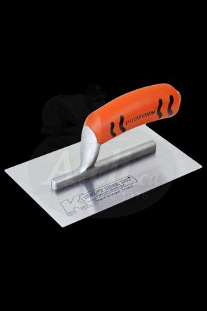 Mini Finishing Trowel, Cross Ground Carbon Steel Blade, ProForm® Soft Grip handle