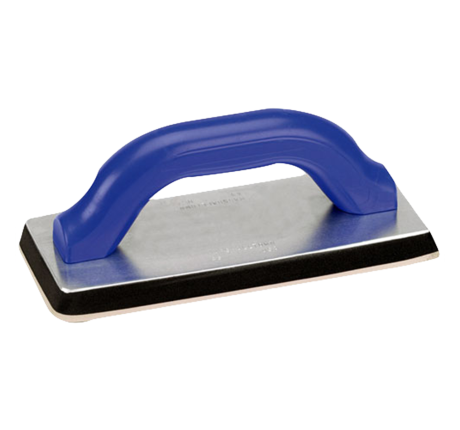 Pure Gum Rubber Tile Grouter’s Float, Plastic handle