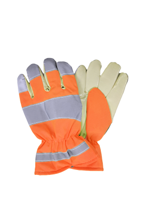 Hi-Viz Outdoor Glove, To be visible in cold weather