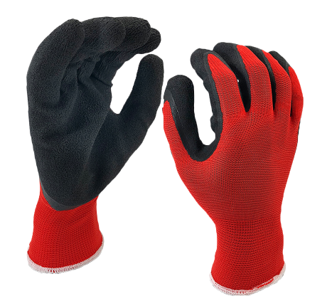 Nitrile Gripper Worker Glove, Birchmount