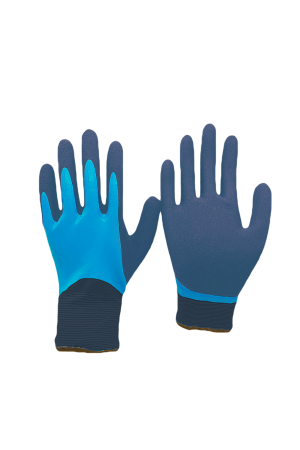 Nitrile Gripper Worker Glove, Yard Summer