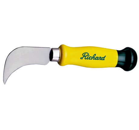 Long point Industrial Flooring Knife, Ergonomic painted birch handle