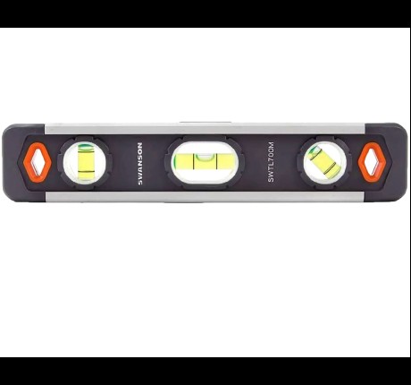 Magnetic Aluminum Torpedo Level (3 Vials)