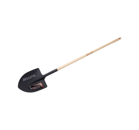 Round Point Shovel, Wood Handle