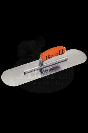 Pool Trowel, Cross Ground Short Shank Carbon Steel Blade, ProForm® handle