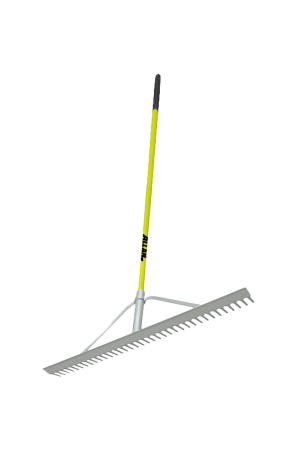 Landscape Rake, Fiberglass handle