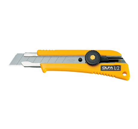 Heavy-Duty Ratchet-Lock Utility Knife with Anti-Slip Grip