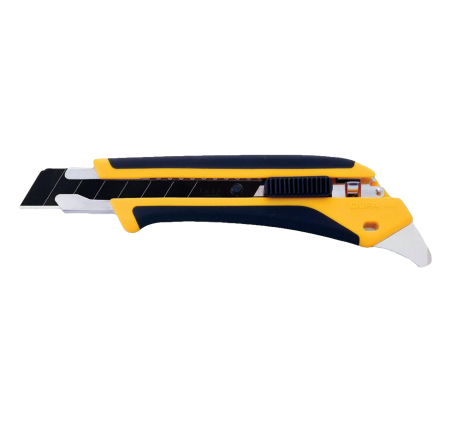 Heavy-Duty Fibreglass Auto-lock Utility Knife w/ Pick