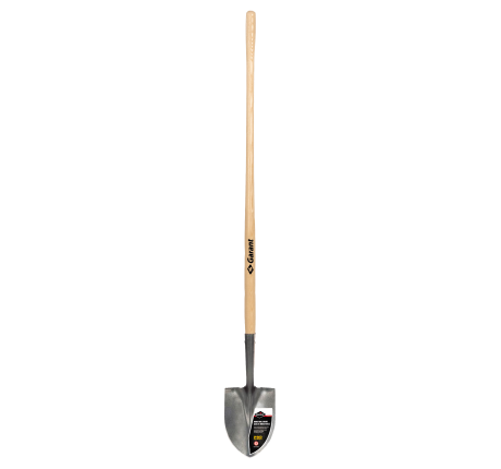 Round Point Shovel, Wood Handle, Pro Series