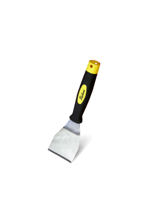 Putty Knife, Ergo-grip threaded handle, Bent Blade