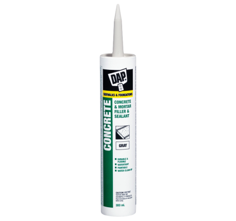 Concrete and Mortar Filler and Sealant, Gray