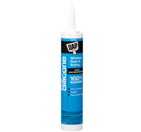 DAP® 100% Silicone Rubber Window, Door & Siding Sealant