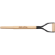 Shovel Replacement Handle, M5501A.LA, Varnished Wood Handle, Short, D-Grip