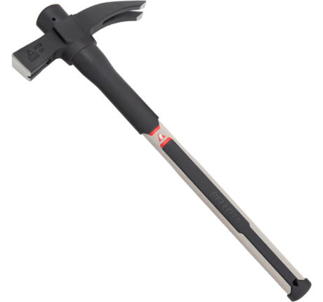 Claw Hammer, With magnet, Fibreglass handle