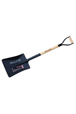 Square Point Shovel, Wood Handle, D-Grip