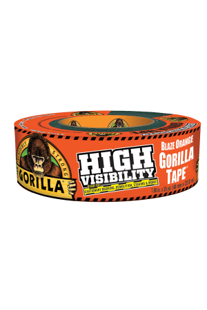 High Visibility Gorilla Tape, High Visibility Blaze Orange