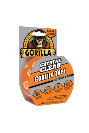 Crystal Clear Gorilla Tape, Clear