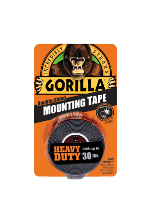 Gorilla Heavy Duty Mounting Tape, Black