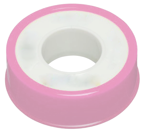 Teflon Pipe Thread Tape, Pink