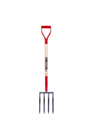 Spading Fork, Wood handle, D-grip, Pro Series