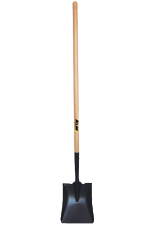 Square Point Shovel, Wood Handle, Allan Tools