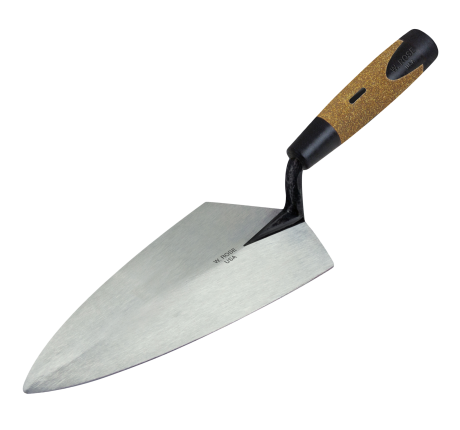 Philadelphia Pattern Brick Trowel, Cork handle