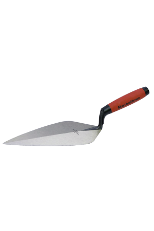 Wide London Pattern Brick Trowel, Durasoft handle