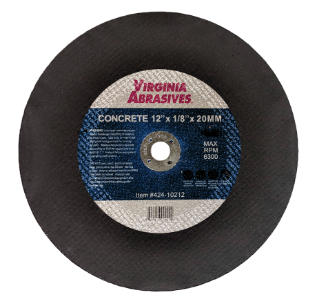 Abrasive Blade, Reinforced Type 1 - Concrete Cut Off Wheel
