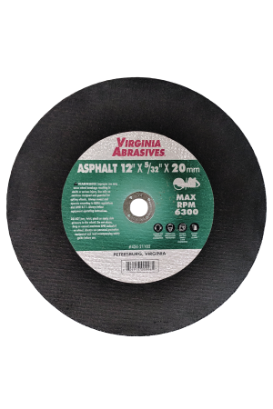 Abrasive Blade, Reinforced Type 1 - Asphalt Cut Off Wheel