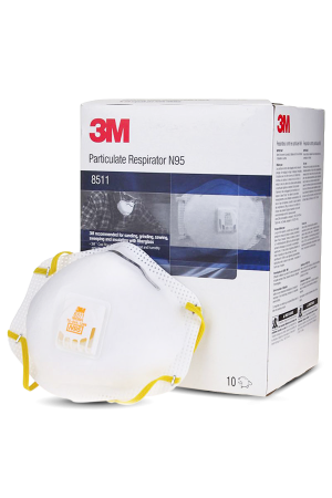 N95 Particulate Respirator, Exhalation Valve