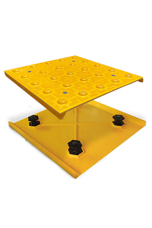Replaceable Cast in Place Access® Tile , Tactile Walking Surface Indicators (TWSI)